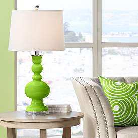 Image1 of Neon Green Apothecary Table Lamp