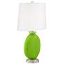 Neon Green Carrie Table Lamp Set of 2 with Dimmers
