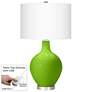 Neon Green Ovo Table Lamp With Dimmer