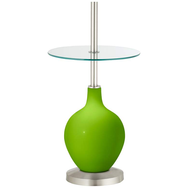 Image 3 Neon Green Ovo Tray Table Floor Lamp more views