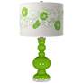 Neon Green Rose Bouquet Apothecary Table Lamp