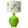 Neon Green Rose Bouquet Ovo Table Lamp