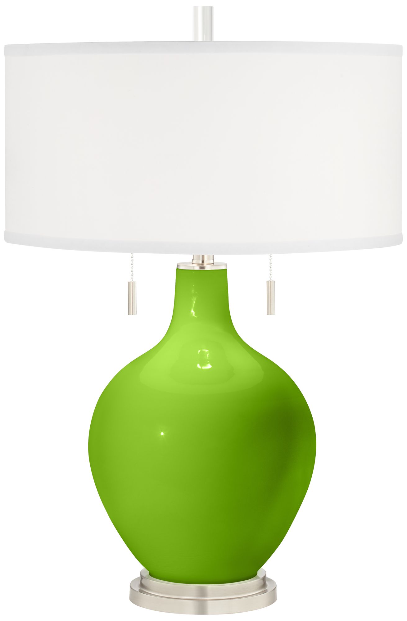 Lime green table lamp 2024 shade