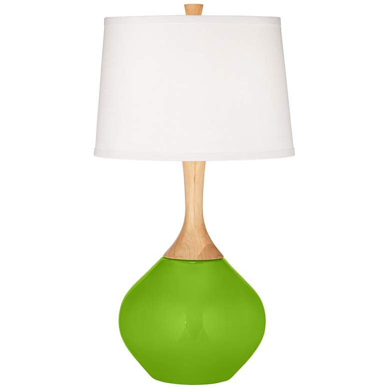 Image 2 Neon Green Wexler Table Lamp with Dimmer