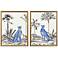 Neon Prowl 21"W x 27"H Framed Art - Set of 2