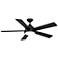 Neopolis 52" Matte Black Indoor/Outdoor Ceiling Fan by Wind River