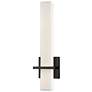 1_Nepal 18" High Black LED Wall Sconce