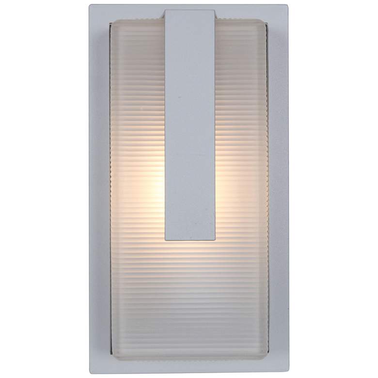 Image 1 Neptune 13 inch High Satin Bulkhead LED Outdoor Wall Light