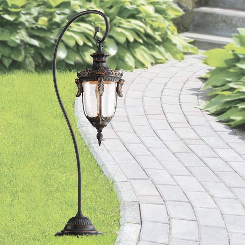 Image 1 Neptune 31 1/2 inch High Black LED Landscape Path Light