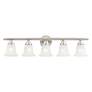4_Neptune 5-Light Brushed Nickel Bell Vanity Light more views