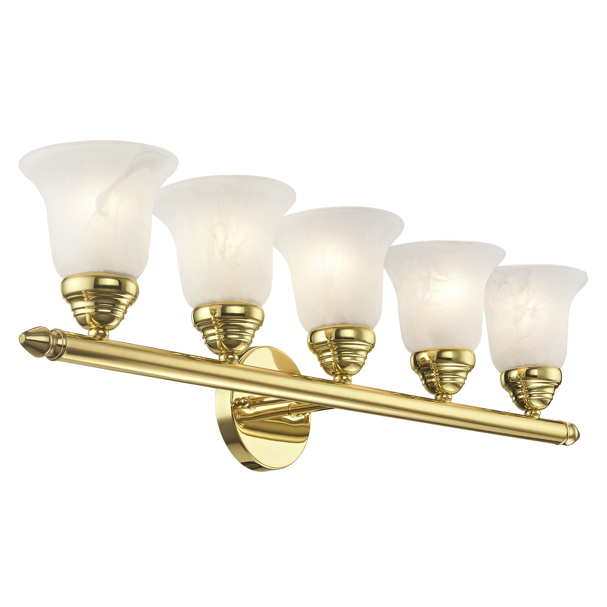 Image 6 Neptune 5 Light Polished Brass Bath Vanity more views