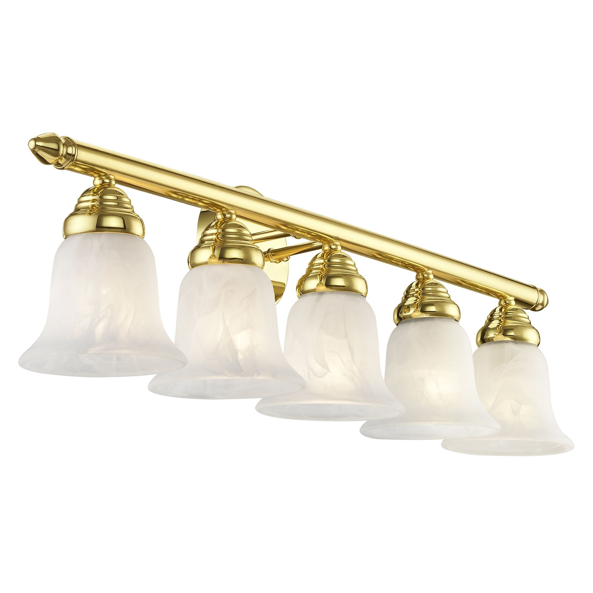 Image 7 Neptune 5 Light Polished Brass Bath Vanity more views
