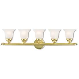 Image1 of Neptune 5 Light Polished Brass Bath Vanity