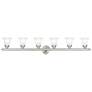 2_Neptune 6-Light 8-in Brushed Nickel Bell Vanity Light