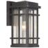 Neri 12 1/2" High Mission Oil-Rubbed Bronze Outdoor Wall Light