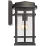 6_Neri 12 1/2"H Mission Oil-Rubbed Bronze Outdoor Wall Light Set of 2 more views