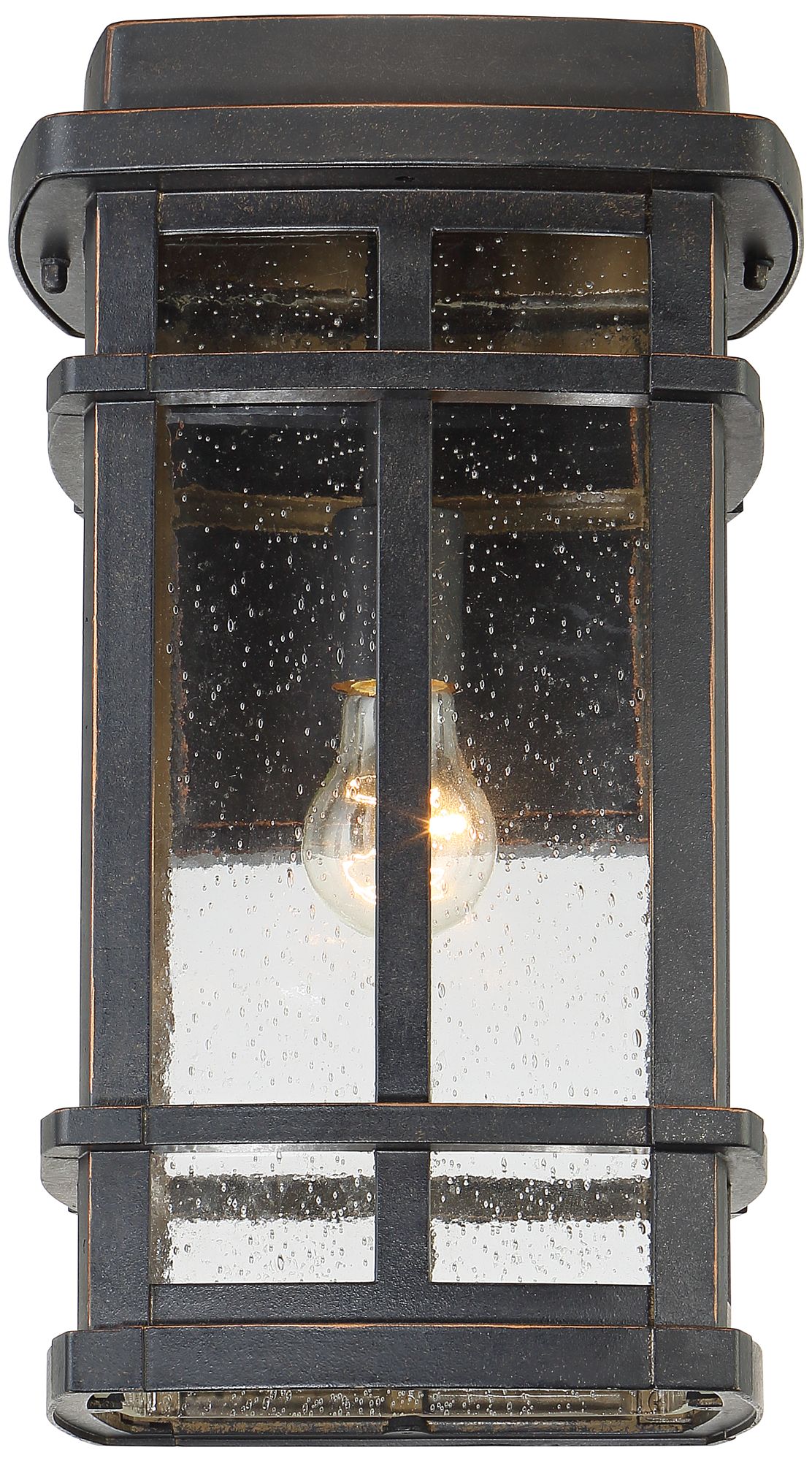 Image 3 Neri 16" Mission Oil-Rubbed Bronze Outdoor Wall Light Set of 2 more views