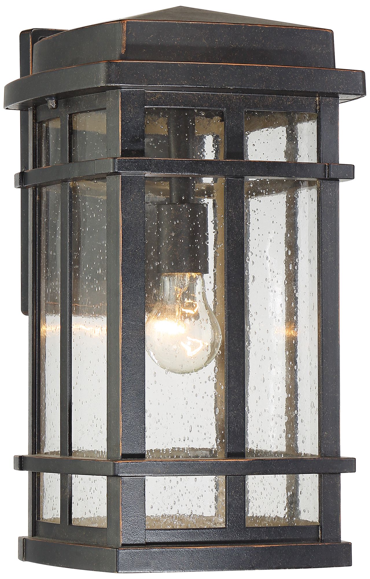 Image 4 Neri 16" Mission Oil-Rubbed Bronze Outdoor Wall Light Set of 2 more views