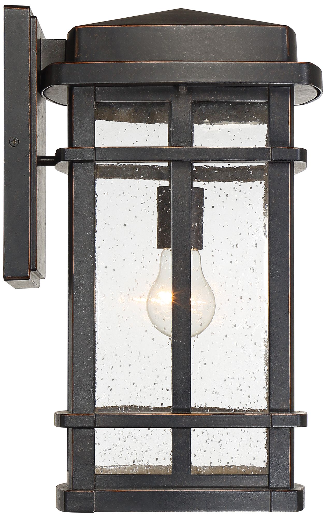 Image 5 Neri 16" Mission Oil-Rubbed Bronze Outdoor Wall Light Set of 2 more views