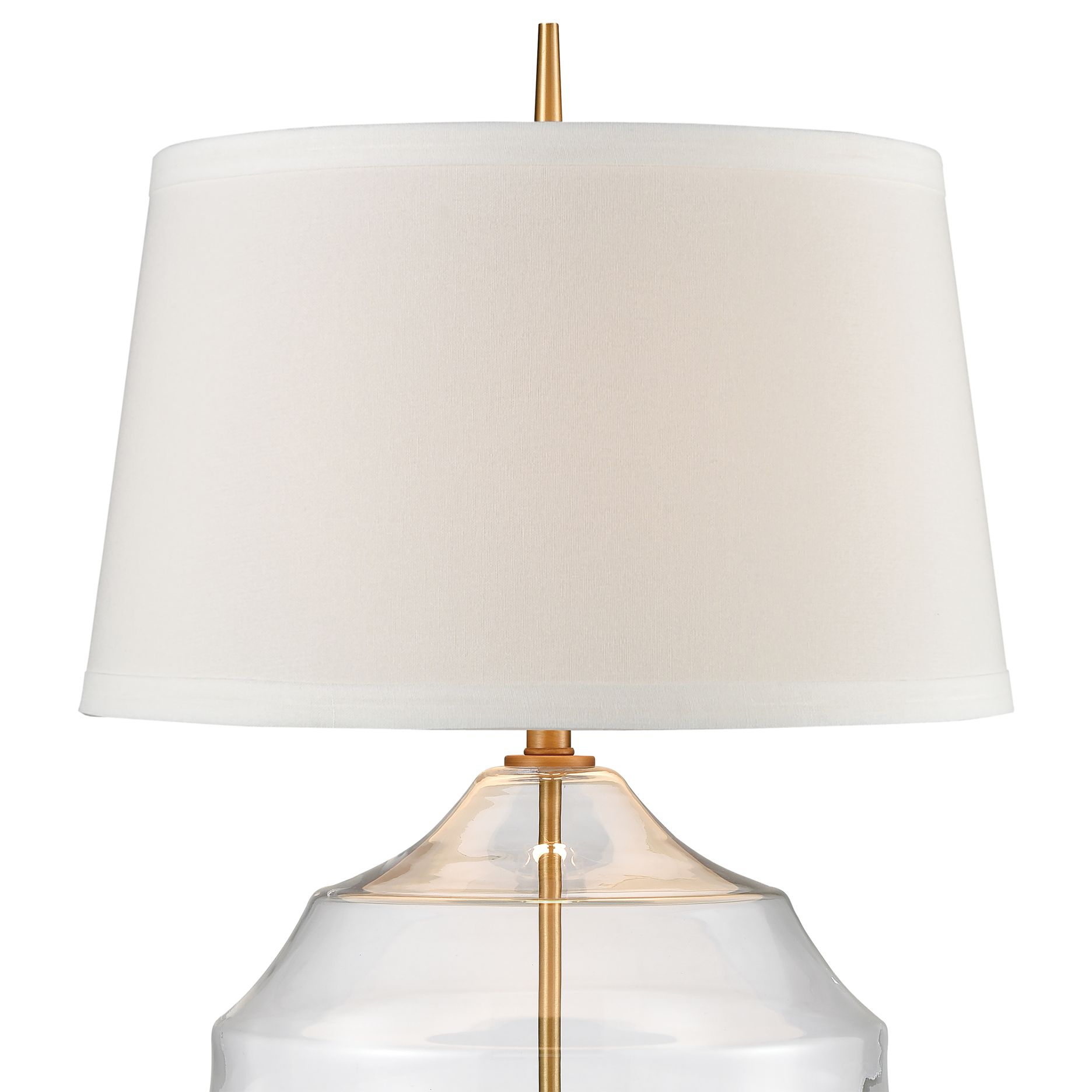 matte gold lamp