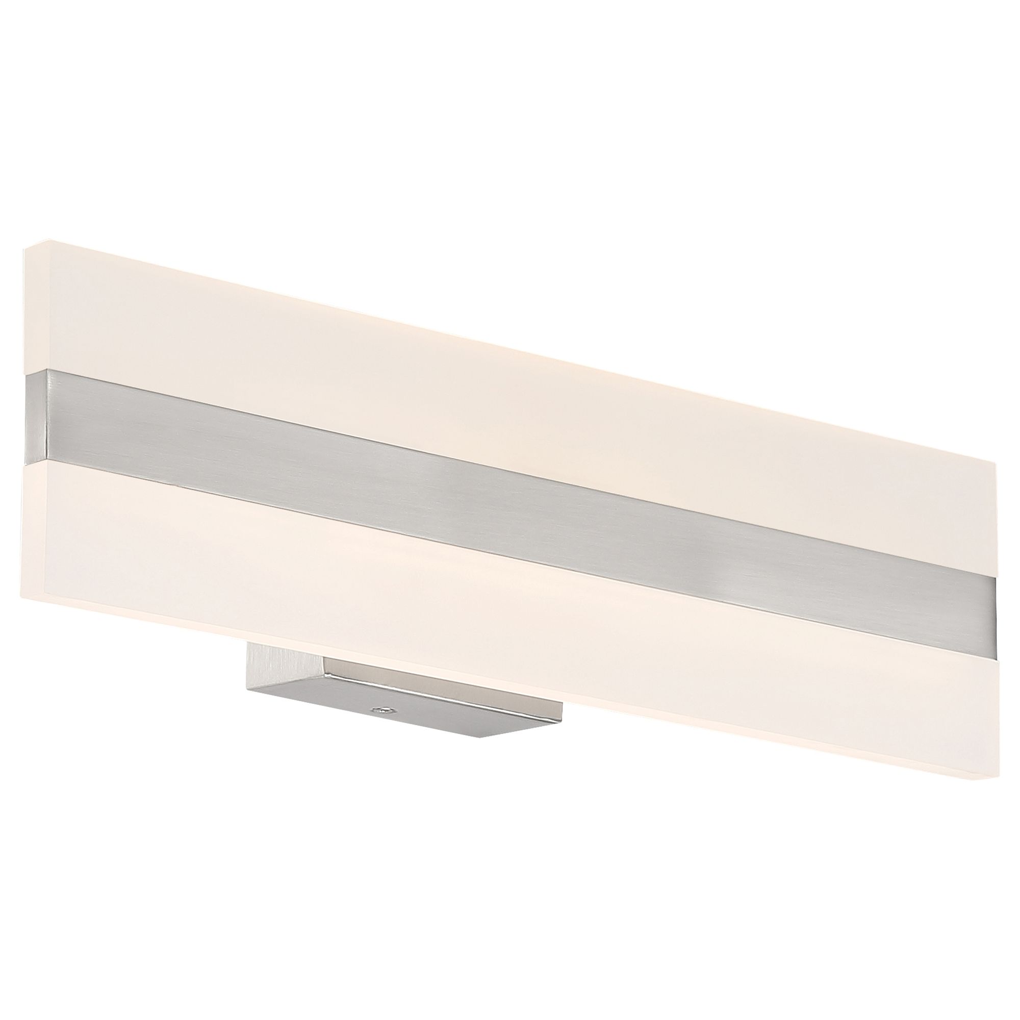 Image 5 Netherton 18" Wide Brushed Steel LED Bath Light more views