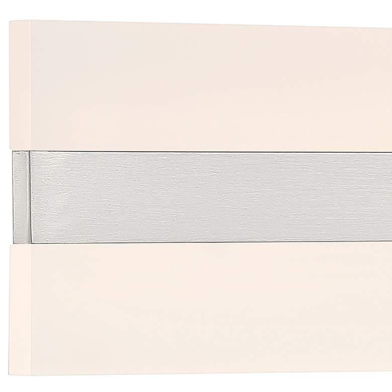 Image 2 Netherton 24" Wide Brushed Steel LED Bath Light more views