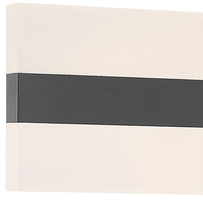 Image 2 Netherton 24" Wide Matte Black LED Bath Light more views