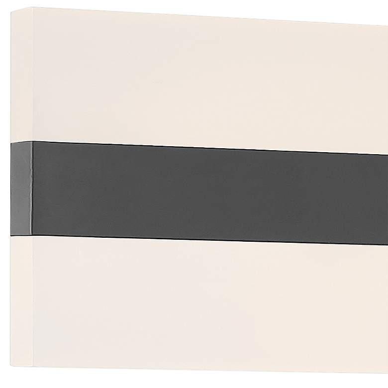 Image 2 Netherton 36" Wide Matte Black LED Bath Light more views