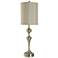 Netted Steel 31.25" High Brushed Nickel Modern Table Lamp