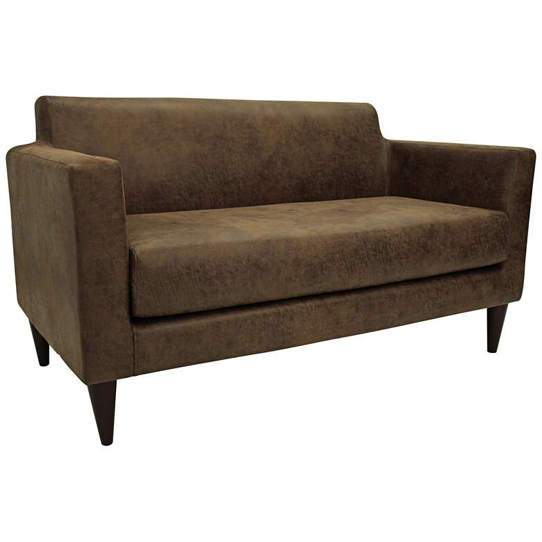 Image 1 Netto 56 1/4 inch Wide Stout Fabric Settee Sofa