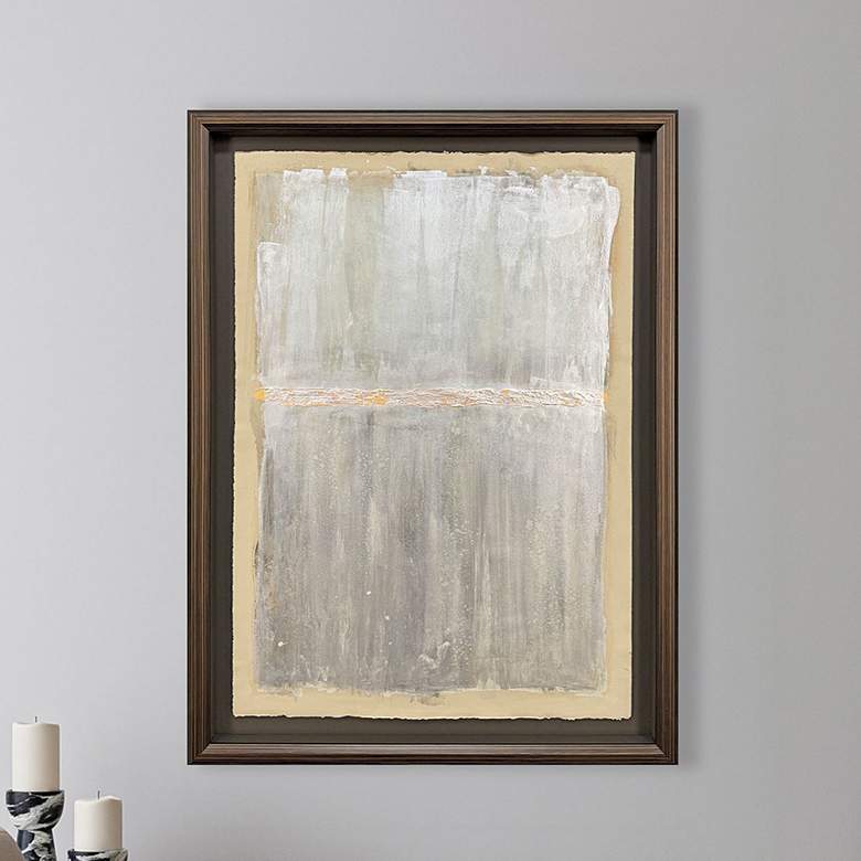 Image 1 Neutral Bliss I 36"W x 50"H Framed Art