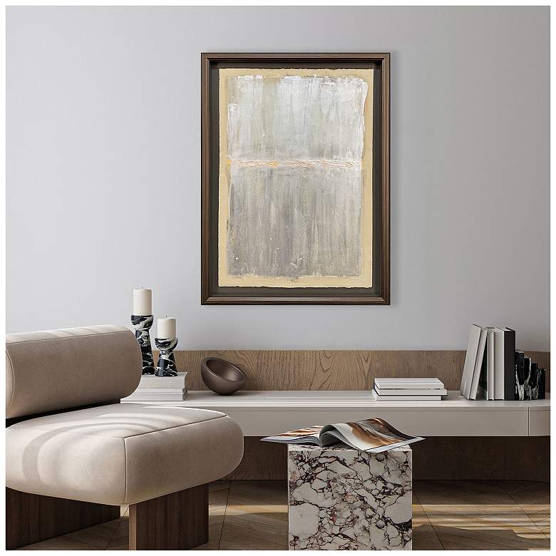 Image 5 Neutral Bliss I 36"W x 50"H Framed Art more views