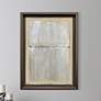 1_Neutral Bliss II 36"W x 50"H Framed Art