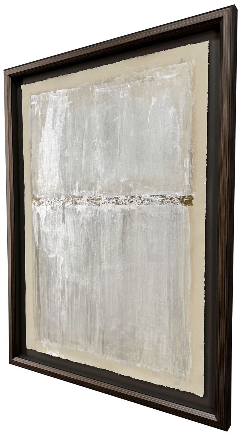 Image 3 Neutral Bliss II 36"W x 50"H Framed Art more views