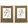 Neutral Botanical I 25"W x 33"H Framed Art Set of 2