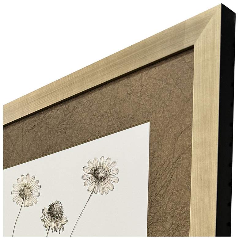 Image 3 Neutral Botanical II 25"W x 33"H Framed Art Set of 2 more views