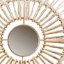 3_Neutral Ella Corn Leaves 3-Piece Metal Wall Art Set more views