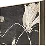 3_Neutral Flora I 25"W x 25"H Transitional Non-Glass Framed Art more views