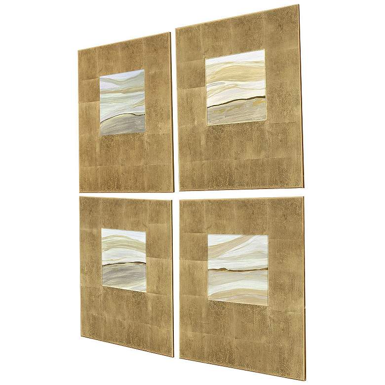 Image 3 Neutral Galaxy I 20"W x 24"H Wall Sculpture - Set of 4 more views