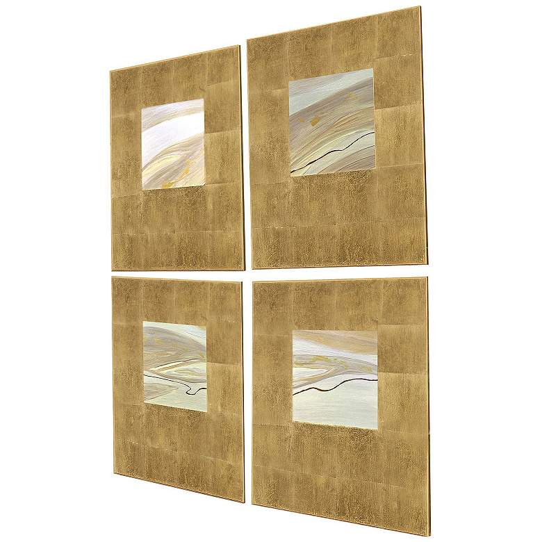 Image 3 Neutral Galaxy II 20"W x 24"H Wall Sculpture - Set of 4 more views