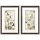 Neutral Green 23"W x 35"H Framed Art Set of 2