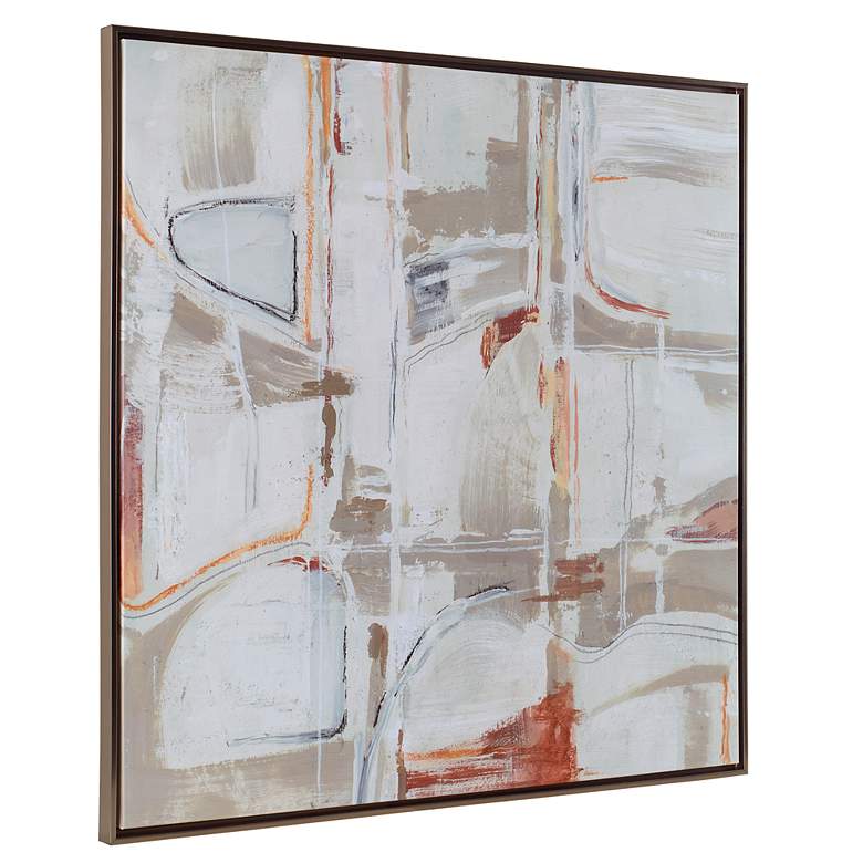 Image 4 Neutral Nirvana Framed Canvas Wall Art more views