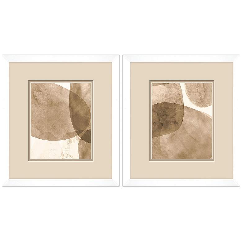 Image 1 Neutral Object 14"W x 16"H Framed Art Set of 2