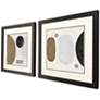 3_Neutral Stones 18"W x 18"H Framed Art - Set of 2 more views