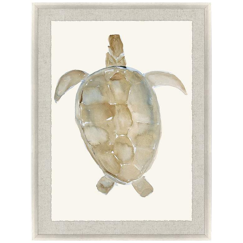 Image 1 Neutral Turtle I 37"W x 51"H Framed Art