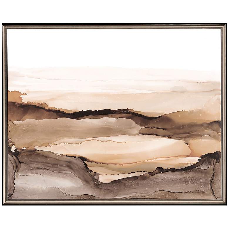 Image 1 Neutralscape II 31"W x 25"H Non-Glass Framed Art
