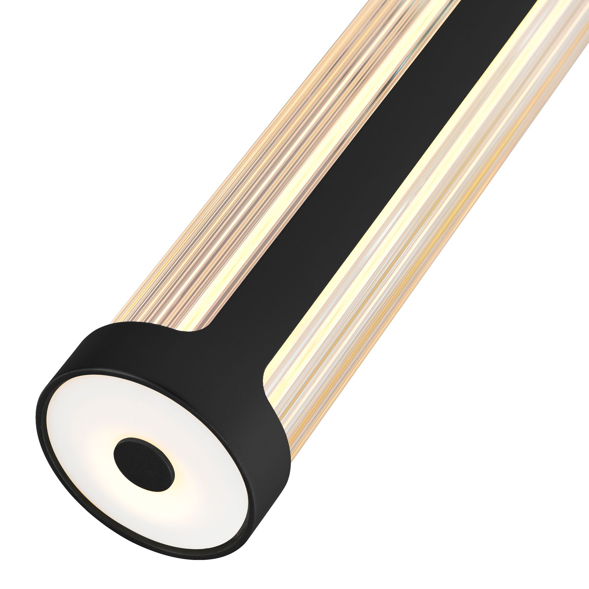 Image 6 Neva 3 in LED Integrated Black Pendant more views