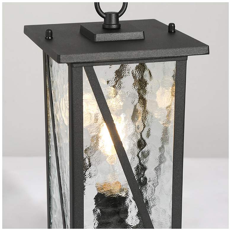 Image 2 Nevio 16.5" High Black Outdoor Post Light more views