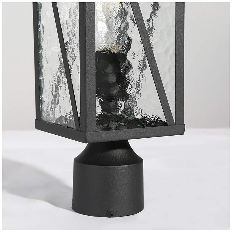 Image 3 Nevio 16.5" High Black Outdoor Post Light more views
