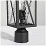 3_Nevio 16.5" High Black Outdoor Post Light more views